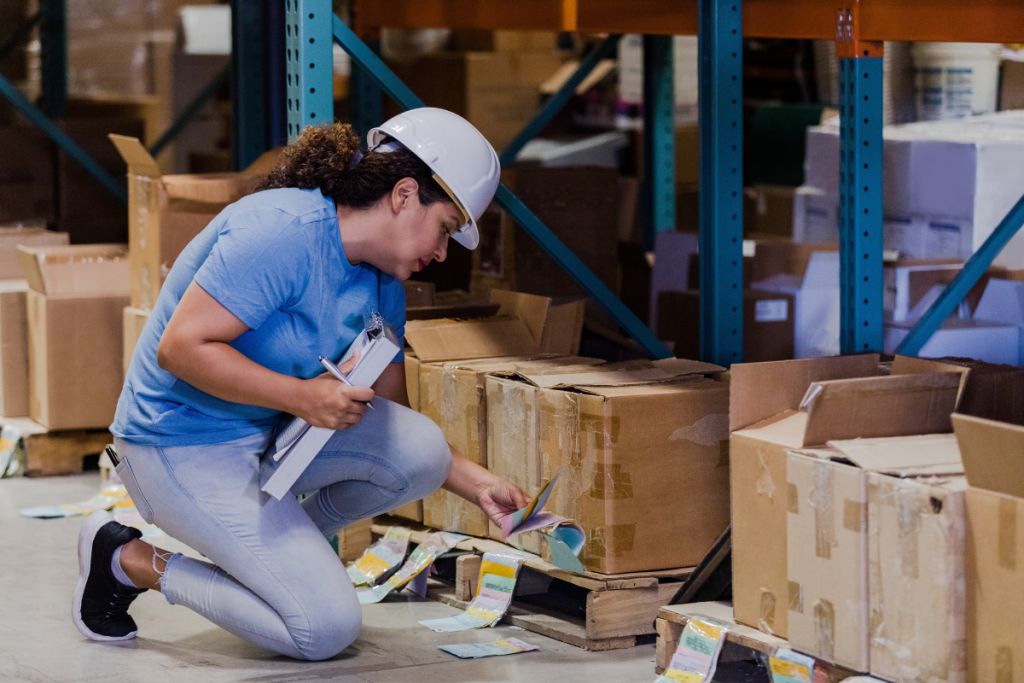 lady-checking-boxes-in-fulfillment-centers