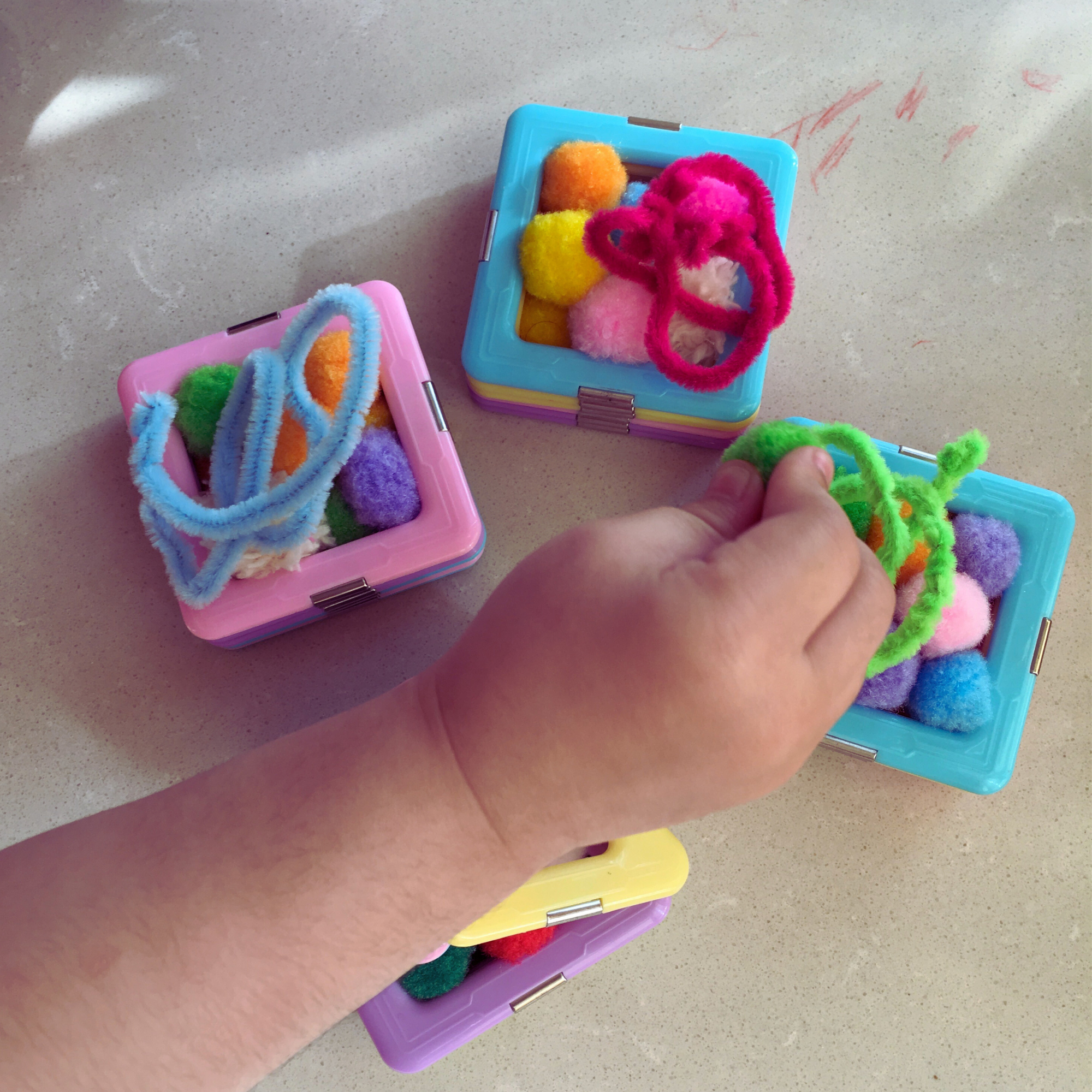 Craft boxes, totes, and storage cases
