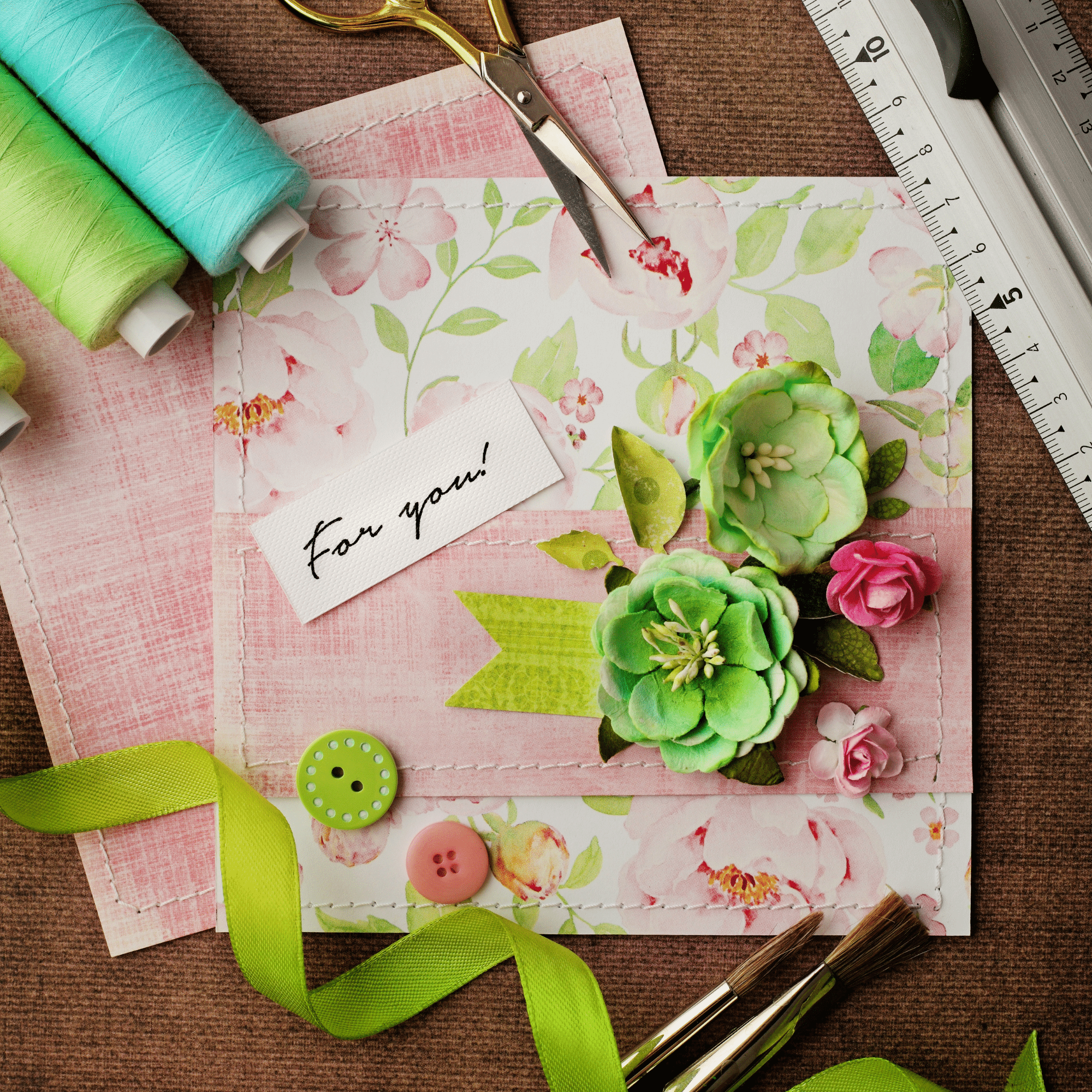 Stickers, stamps, and decorative paper